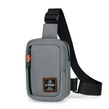 Fashionable Men's Small Shoulder Bag, High-Quality Oxford Cloth Handbag, Portable Crossbody Bag, Flap Mini Waist Bag