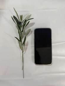 5pcs/3pcs-Olive Branches Artificial Plants Greenery Stems Olive Leaves Fake Silk Plants Artificial Green Leaf For Wedding Bouquet Arch Swag Table Floral Arrangement Centerpieces Vase Filler Home Party Decor, Gift,Green Plant Stem Artificial Olive Tree Branch Home Decor Christmas Decorations Room Decor Christmas - Multicolor - View 3