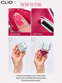 Clio 韩式二合一唇颊两用膏，唇颊两用，打造自然光泽妆效，质地柔滑，妆感自然，易于涂抹，清爽不油腻，方便携带，乳霜质地易于晕染，适合日常唇颊妆容，韩式妆容 - 02 BUNNY BLUSH - 查看 10