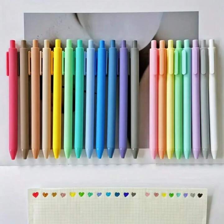 Macaron Sticky note Collection Box SILVER マカロン付箋