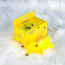 pokemon Luz nocturna decorativa con Pikachu de Pokémon que brilla, lámpara de mesita de noche con Pikachu de Pokémon como regalo de cumpleaños o Navidad
