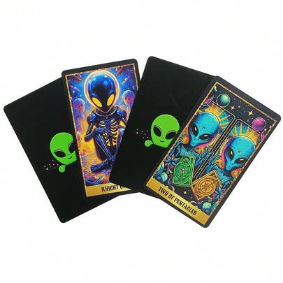 Mysterious Alien Tarot Card Board Game