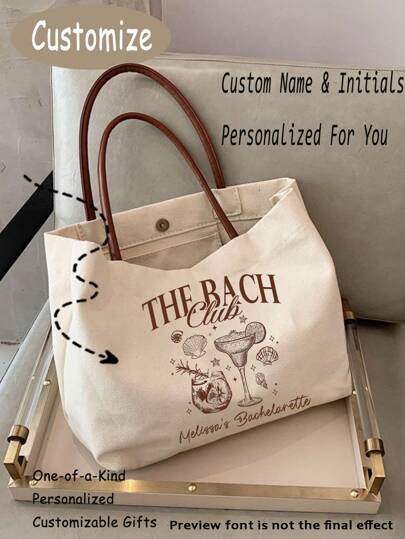 Custom Bachelorette Canvas Tote Bag – Personalized Bach Club Party Gift For Bride & Bridesmaids –Custom Bachelorette Tote Bag,Personalized Bride Gift Bag ,Bridesmaid Party Favor Bag,Bach Club Tote Bag,Custom Wedding Weekend Bag,All-Purpose,Large Capacity,Versatile,Multifunction,Colorful,Cute,Adorable,Contracted,Funny,Kawaii,Y2K,Minimalist,Commuting,Business Casual,Basics,Custom,Personalized,Unique,Customized,Ideal Gifts For Him,Ideal Gifts For Her,Her,Family,Friends,Girlfriend,For Anniversaries,For Birthdays,For Holiday/ Vacation,For Outdoors/Outings/Travel/Hiking/Stadium/Sports/Climbing,For Business/Commute/Work/Office