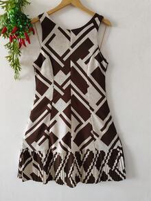 Women's Dress - Brown - View 2