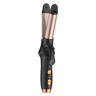 PinkSings 4000mAh Cordless Hair Crimper For Women, 302°F-356°F Curling Iron USB Rechargeable Volumizing, 15s Heating Up Mini Curling Iron For Short Hair, Waver Crimper Hair Iron, Portable Travel Curling Iron
