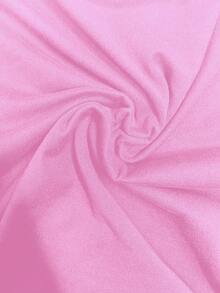 Mexico Shield Flag Colors Women's Fashion Short Sleeve T-Shirt, Y2K Clothes, Back To School Clothes, Vintage Clothes, Street Wear, Rock, Holiday, Vacation, Festival, Summer Tops - 粉色 - 查看 5