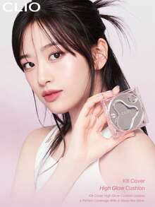 K-Beauty KILL COVER 高光气垫粉底霜，14g*2 [含替换装]，SPF50+ PA++++，适合干性皮肤，高光效果，全面覆盖，72 小时持久，贴合皮肤，无粉感，持久，轻盈，可叠加覆盖，韩国彩妆 - #4 GINGER - 查看 9