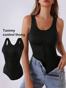 一件装女士无缝塑身衣，收腹提臀，塑形