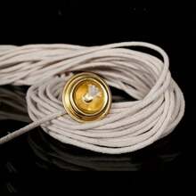 5m/8m Braided Core Candle Wick - High-Quality Wick For Oil Or Kerosene Lamps Supplies - Perfect For DIY Candle Making And Crafting Projects