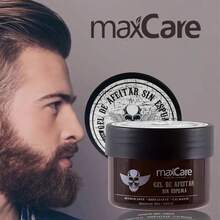 Maxcare Foam-Free Shaving Gel For Beards 500ml - Transparent - View 2