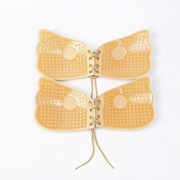 1 Pc Or 4 Pcs Sticky Bra, Backless Strapless Bra Push Up, Adhesive Invisible Lift Up Bras