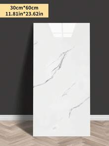 30 pezzi di pannelli adesivi da parete in marmo, adesivi per piastrelle da parete in marmo, in polietilene rinforzato, piastrelle da parete impermeabili per bagno, adatte per decorazione di pareti di soggiorno, cucina, ufficio e bagno