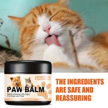 Baume pour les pattes de chien et de chat | Baume pour les coussinets des pattes de chien | Adoucissant pour le museau des chiens | Baume pour les pattes de chien et le baume pour le nez de chien pour les nez et les pattes secs, fissurés, irrités, qui démangent (1,411 oz*2)