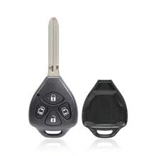 Etui na kluczyk samochodowy z 2/3/4 przyciskami do Corolli, Camry, RAV4, Crown