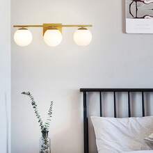 Bathroom Vanity Wall Light Led Fixture Industrial Rustic 3head Mirror Front Lamp - 暖白色 - 查看 7