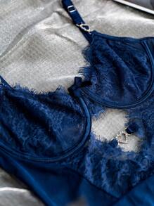 1 pieza Mono con lentejuelas y lentejuelas sexy para mujer, apto para uso en casa y ropa interior