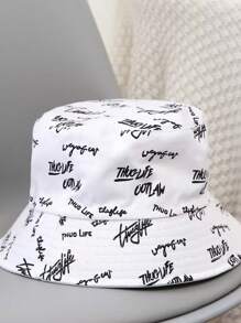 1pc Men's Bucket Hat, Ins Oversized Summer Hat, Sun Protection Hat