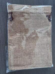 50pcs Mini Burlap Gift Bags With Drawstring - Multipurpose Favor Bags For Weddings, Parties, Holidays And DIY Crafts - Durable, Reusable And Soft-Lined