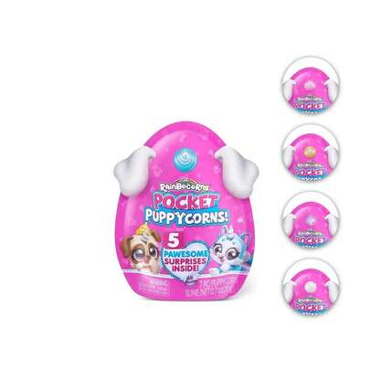 ZURU Rainbocorns Pocket Puppycorns 内含 Pawsome Surprises 适合 3 岁以上人士