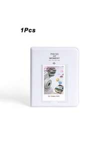 Album photo de 64 pochettes compatible avec les appareils photo instantanés mini 12/11/9, album de rangement durable à grande capacité, livret de stockage photo multicolore