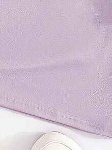 青少年女孩可爱卡通猫咪印花短袖柔软面料可爱 T 恤，休闲日常春夏装，青少年女孩上衣