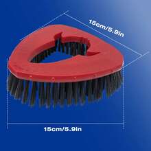 2 Mop Replace Heads, 1 Mop Base And 1 Mop Scrub Brush Set For For O-Cedar And , Compatible With EasyWring 1-Tank System - 2個拖把,1個底座,1把刷子 - 查看 7