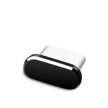 2个彩色金属1个防尘充电器底座塞盖，适用于Type-C充电端口，兼容及系列 - 彩色 - 查看 5