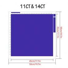 1 pieza JOZYSH Sin marco de 19.7*19.7 pulg con patrón floral y de árbol, Kit de bordado de punto de cruz impreso de 11CT/14CT, Juego de bordado DIY relajante para principiantes adultos, Adecuado para decoración de pared del dormitorio y sala de estar, Regalo que incluye lienzo, agujas, hilos, gráfico e instrucciones