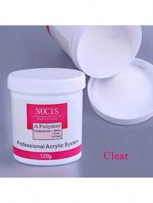 120g Acrylic Nail Powder Set - White/Pinkish/Clear For Extensions & 3D Carving | Unscented, Easy-To-Use Professional Nail Art Kit, Salon & DIY Manicure Acrylic Press On Nails - Multicolor - View 11