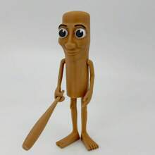 Modelos de juguetes 3D abstractos de la Serie Shanhaijing de IA, que incluyen figuras de madera, tiburones de tres patas, ranas de neumático, monos con plátano, vaca planetaria láctea, cocodrilo bombardero, entre otros. Decoraciones de modelos 3D abstractos, ornamentos de escritorio, juguetes de observación, regalos de broma entre amigos