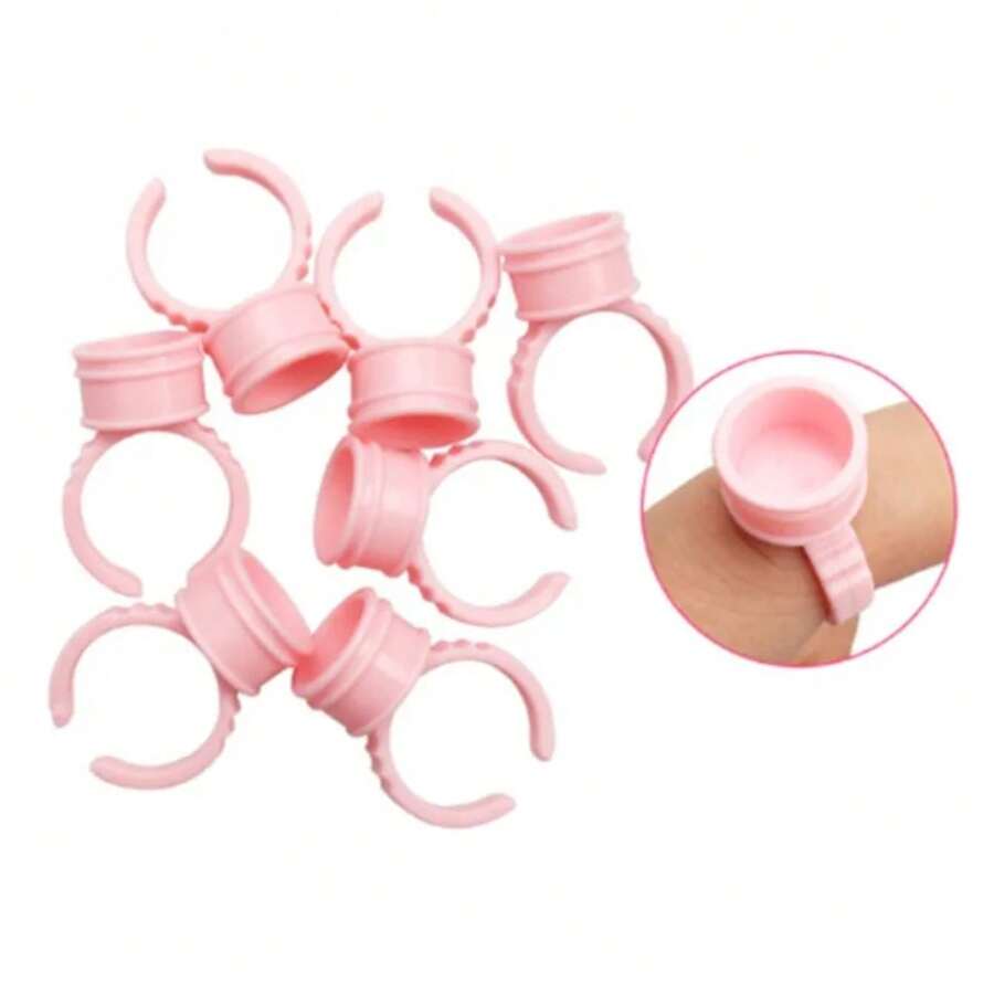 Anillos M Soporte para Tinta de Tatuaje o Microblading - 200PZ - Ver 1