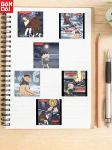 bandai 62pcs Bandai, Boruto Chronicles, Bestiary Of The Mountains And Seas, Tungtungtung Sahur,Tralalero Tralala,LiriLi Larlla,Bombardiro Crocodilo,Bombombini Guzini,,Boneca Ambalam Stickers, Hand Books, Materials, Mobile Phones, Laptops, Water Bottles, Desktop Decoration Creative Stickers, Perfect Party Gifts&Birthday Surprise Gifts, Are The Ideal Choice For Christmas, Halloween, Thanksgiving Gifts.
