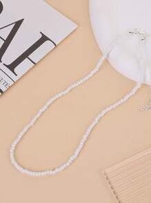 1pc Fashionable Bohemian Beaded Necklace Choker