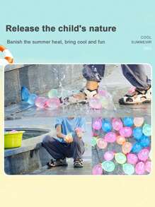 999 PCS Water Balloons Quick Fill Set,Summer Splash Fun Water Party Game,Family Outdoor Swimming Pool Water Toys,Outdoor Water Toys For Outdoor, Friends, Children Summer Fun,Kids Pools,Christmas Gifts For Kids,Kids Makeup,Kids Birthday Party,Pool Day,Kiddie Pool