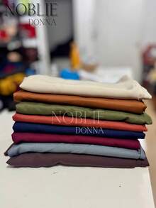 Premium Tailored Wide Leg Trousers High Waist Formal Elegant Work Fashion With Front Button - 裸體 - 查看 5