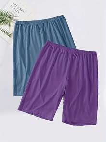 4 Quần ngủ thường ngày cho nữ cỡ lớn, cạp chun co giãn mềm mại, thoải mái - Nhiều màu - Xem 6