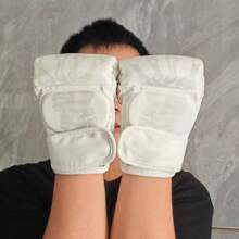 1 pièce Set de gants de boxe à demi-doigts en forme de main fantôme | Gants d'entraînement épais pour adultes pour le travail de sac de frappe et de sac lourd, équipement sportif d'entraînement de réaction au taekwondo, un bon accessoire de fitness comme cadeau pour père