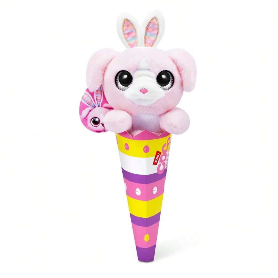 ZURU Coco Cones Collection 10 Inch Plush In A Cone (Crumb), Collectible Plush Toy Gift - Crumb - View 1