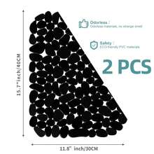 1PC/2PCS Kitchen Sink Protector, Sink Mat Anti Slip, Quick Drain, Home Kitchen Accessories Sink Mat, Stone Pattern, Clear Black, Black, Clear, Non-Slip Kitchen Mats For Sink Side, Natural And Hygienic Kitchen Essential For Home And Kitchen Room Decor, Part Of Your Cozy Fall& Winter Styles And Christmas Decorations - 40x30cm - View 11