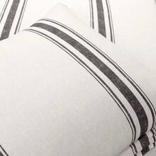 Farmhouse Stripe Reversible Cotton Duvet Cover Set, 2 Piece Set, Twin XL, Navy - Twin Bedding Set - Dorm Decor - Striped Duvet Cover For Kids Or Teens - Farmhouse Bedroom Decor - 黑色 - 查看 6