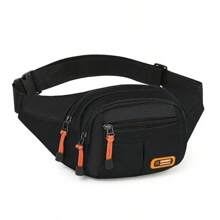 Oxford Waterproof Mobile Waist Bag For Men Multifunctional Large Capacity Fanny Pack Wear-Resistant