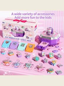 Hasbro Boîte artisanale magique DIY - Artisanat de Noël pour enfants, activité amusante pour une rencontre entre amis et après l'école, cadeau d'anniversaire parfait et décoration de fête