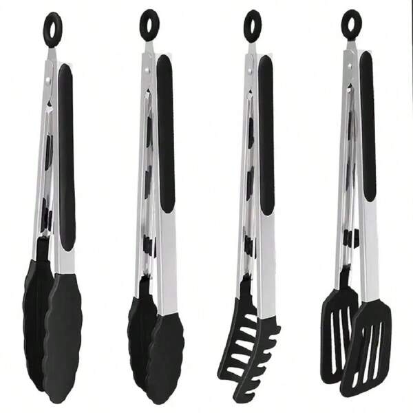 Multifunctional Silicone Clip, Suitable For Barbecue, Fruit, Bread, Steak, Salad And Dessert - Non-Slip Durable Kitchen Tool