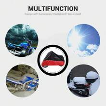 1Pc New Motorcycle Cover Moto Rain Cover Motorbike Outdoor Waterproof UV Sun Protector Scooter Four Season Bike Motorcycle Accessories Rain Dust Proof Covers Motorcycle Accessories
