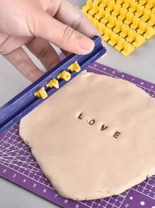 New Alphabet Number Letter Biscuits Mold Pottery Press Stamp Baking Mould DIY Printing Embossing Mold Cookie Cutter Cake Tools