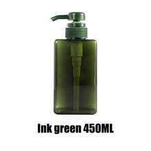 1 件 100/150/250/450ml 浴室可填充瓶、旅行装喷雾瓶、PET 碳粉喷雾器、香水瓶、大容量沐浴露洗发水液体皂分配器泵瓶、可重复使用可填充小空瓶返校 - 彩色 - 查看 14