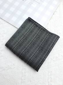 1pc Pocket Square Handkerchief, Suitable For Business, Party, Casual And Streetwear