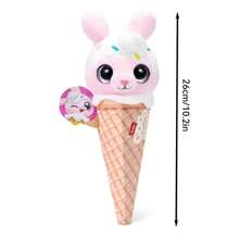 ZURU Colección ZURU Coco Cones Peluche de 10 pulgadas en forma de cono (Malvavisco), juguete de peluche coleccionable como regalo