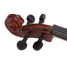 Violin 4/4 Full Size For Beginners With Hard Case, Bow, Rosin Natural - Brown - View 5