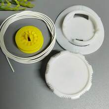 [No Tie Chunky Rope Shoelaces] 1pair Rotating Shoe Buckles, Chunky Rope Shoelaces, No Need To Tie Or Fasten, Sneaker Accessories Including Shoelaces - Multicolor - View 3